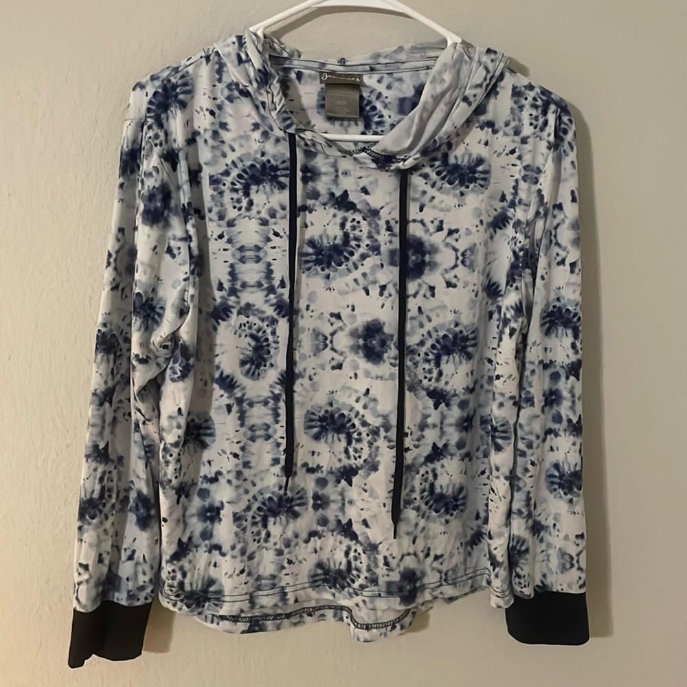 Jammies by Hip Style Blue Tie Dye Hoodie